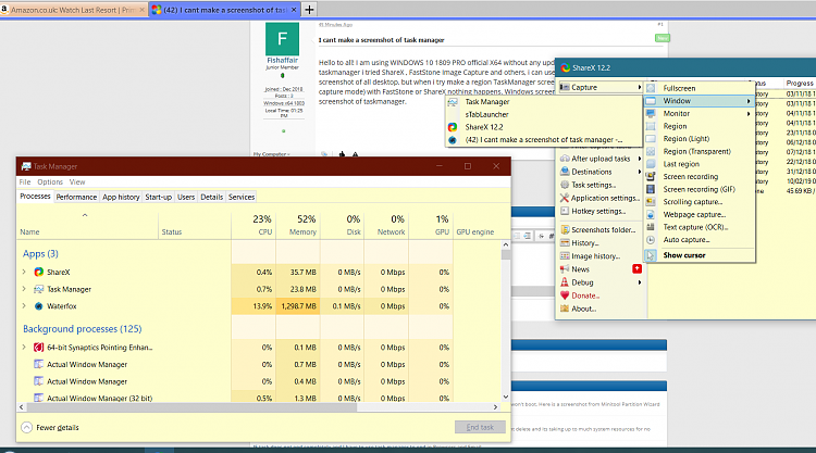 Task Manager Screenshot