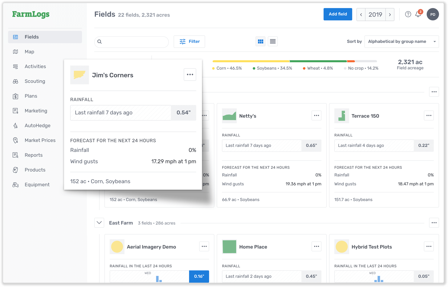 FarmLogs capture d'écran