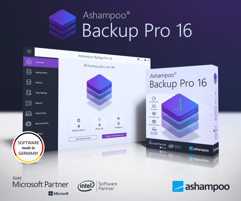 Ashampoo Backup Pro 16 capture d'écran