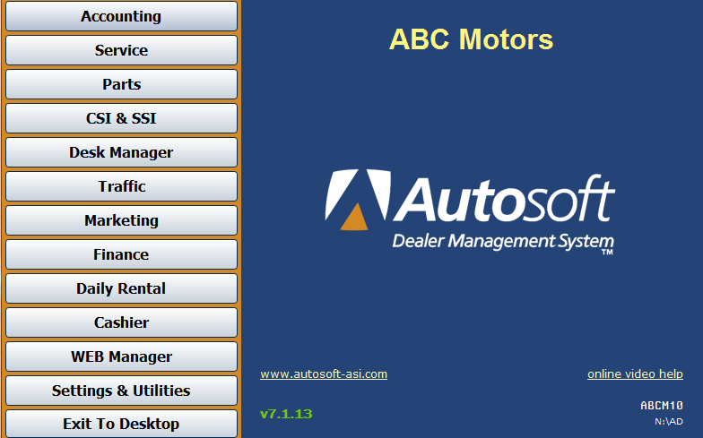 Autosoft DMS capture d'écran
