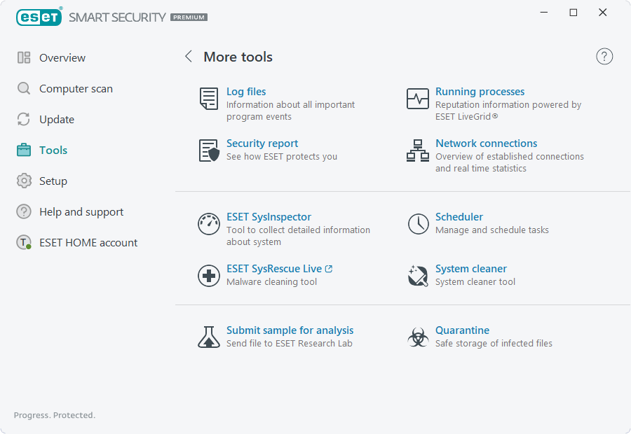 ESET Smart Security Premium capture d'écran