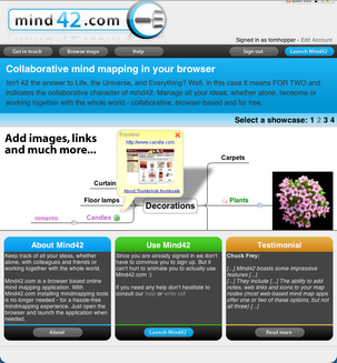 mind42 capture d'écran