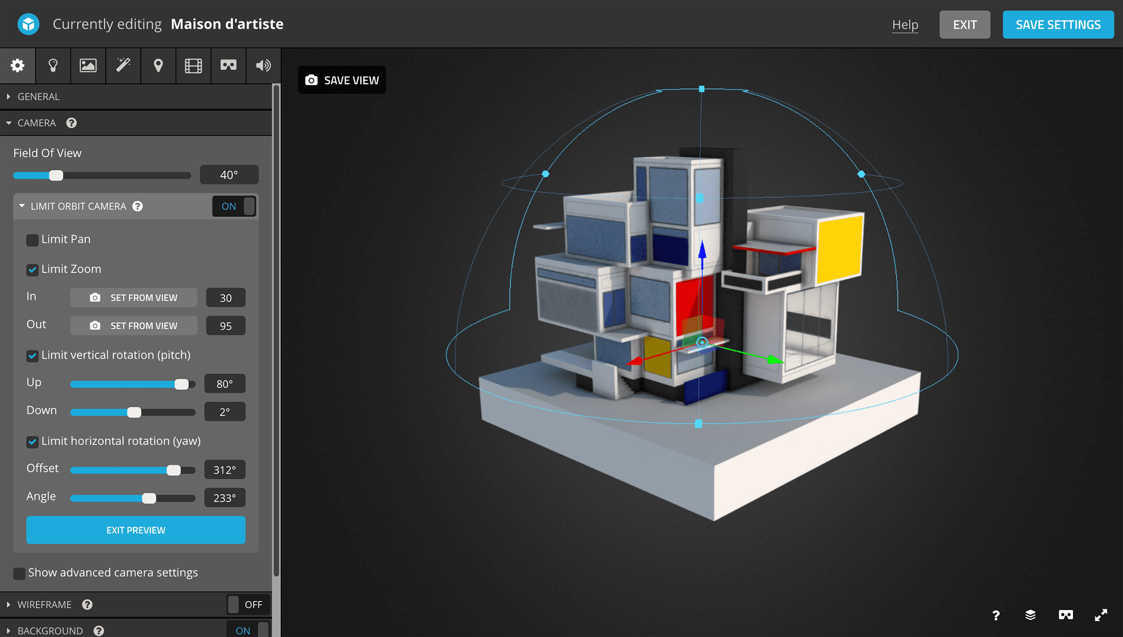 SketchFab capture d'écran