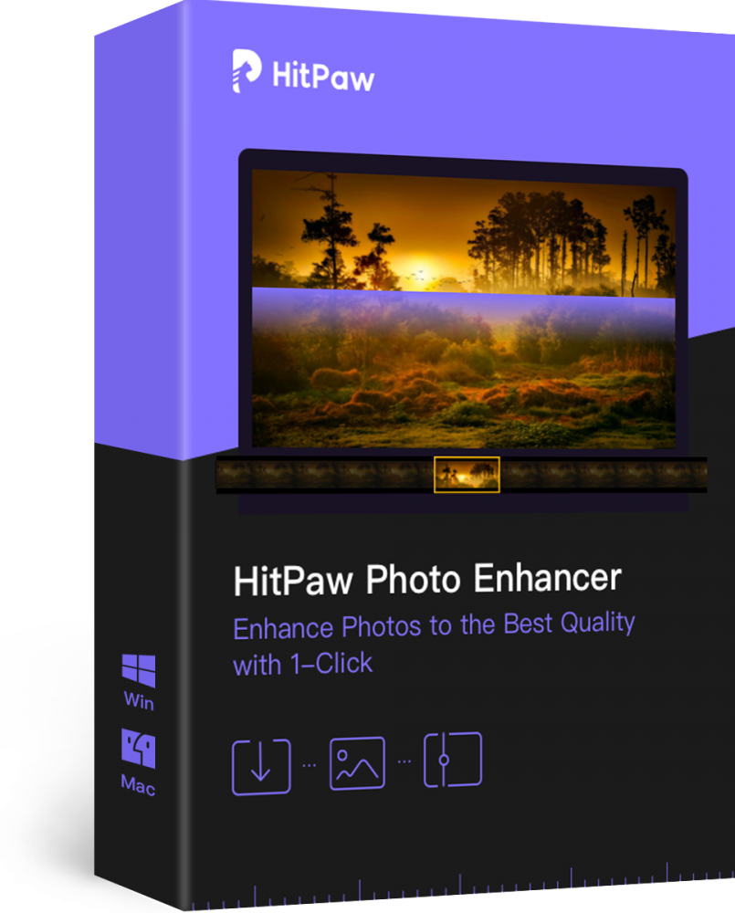 HitPaw Photo Enhancer capture d'écran