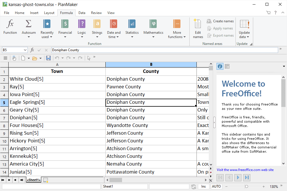 FreeOffice TextMaker capture d'écran