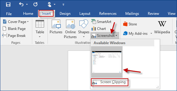 Microsoft Office capture d'écran